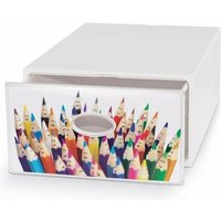 Mehrzweckschublade zur Aufbewahrung 28x40x15 h qbox Art Deco Domopak von DOMOLIVING
