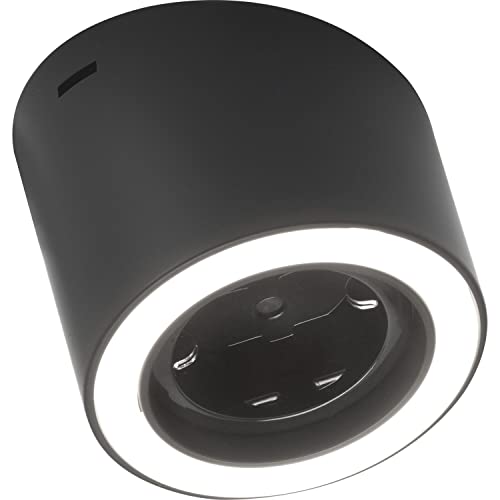 DOMUS LINE LED Unterbauleuchte Unika D-Motion mit Steckdose und Leuchtring, 24V - 4,5W Kunststoff schwarz von DOMUS LINE