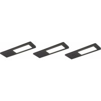 Unterbauleuchte Vega D-Motion 3er Set schwarz von DOMUS LINE