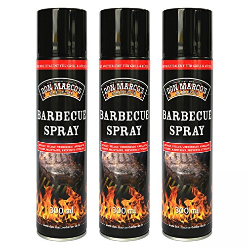 DON MARCO'S BARBECUE KS0425 Don Marco´s Barbecue Spray 3er-Set von DON MARCO'S BARBECUE