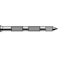 Stahlnagel Senkkopf geriffelt, zn 4,5 x 80 DQ von DON QUICHOTTE