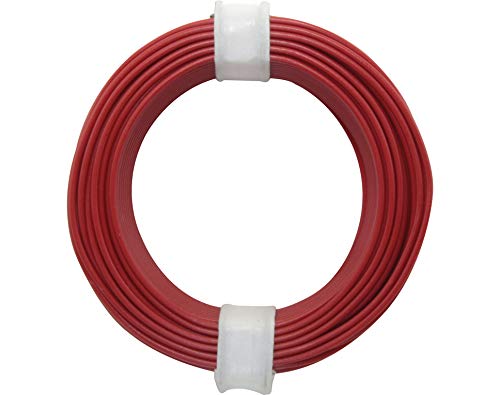 105-0 Schaltdraht 1 x 0.20mm² Rot 10m von DONAU ELEKTRONIK GMBH