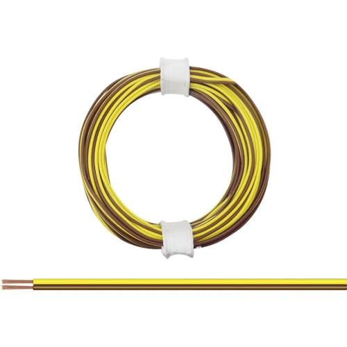 Donau Elektronik 114-38 Litze 2 x 0.08mm² Braun-Gelb 5m von DONAU ELEKTRONIK GMBH