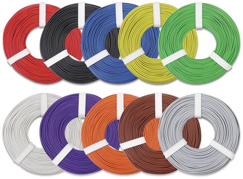 Donau Elektronik 125-MIX Litze 1 x 0.25mm² Mehrfarbig 1 Set Donau Elektronik 125-MIX Litze 1 x 0.25mm² Mehrfarbig 1 Set von DONAU ELEKTRONIK GMBH