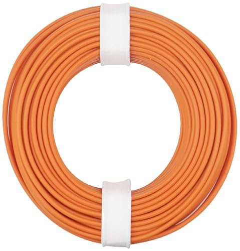 Donau Elektronik 150-017 Litze 1 x 0.50mm² Orange 10m von DONAU ELEKTRONIK GMBH