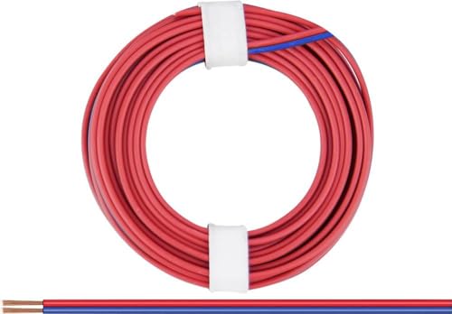 Donau Elektronik 218-02 Litze 2 x 0.14mm² Rot-Blau 5m von DONAU ELEKTRONIK GMBH