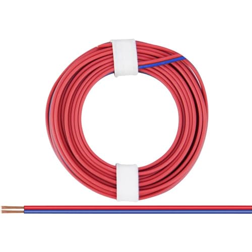 Donau Elektronik 218-02 Litze 2 x 0.14mm² Rot-Blau 5m von DONAU ELEKTRONIK GMBH