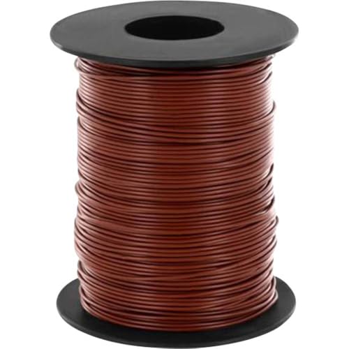 Kupferschaltlitze 1oo m Spule 0,14 qmm braun Kupferschaltlitze 1oo m Spule 0,14 qmm braun von DONAU ELEKTRONIK GMBH