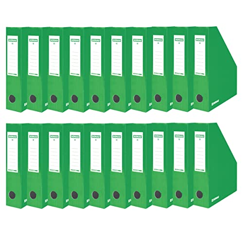 DONAU 7649201-06FSC Stehsammler Stehordner Archive Box Pappe/ 20er Pack/ 20 Stück/Lackierter Karton - Grün/bis zu 800 Blatt Für Büro, Schule und Zuhause zur Aufbewahrung von Dokumenten im A4 Format DONAU 7649201-06FSC Stehsammler Stehordner Archive Box Pappe/ 20er Pack/ 20 Stück/Lackierter Karton - Grün/bis zu 800 Blatt Für Büro, Schule und Zuhause zur Aufbewahrung von Dokumenten im A4 Format von DONAU