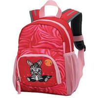 DONAU Kindergartenrucksack Mini Zebra Kunstfaser rot von DONAU