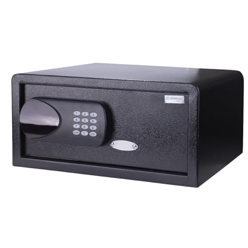 DONAU TECH Digitaler Tresor 23,8L / 42 x 37 x 20 cm/Manuell-digitaler Elektronischer Safe Möbeltresor/Schwarz/ideal für Laptops bis zu 17 Zoll DONAU TECH Digitaler Tresor 23,8L / 42 x 37 x 20 cm/Manuell-digitaler Elektronischer Safe Möbeltresor/Schwarz/ideal für Laptops bis zu 17 Zoll von DONAU