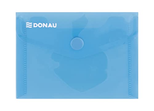 Teczka Kopertowa DONAU Zatrzask PP A7 180mikr Niebieska/Archiwizacja Dokumentów/Typ-Kopertowa/Rodzaj-z Zatrzaskiem/Indeks-B.d. / Materiał-Pp/Kolor-Niebieski/Grubość (mm)-180µm von DONAU