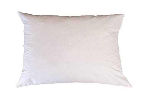 DONE Cushions Kisseninlett mit Silikonfasern 40x60cm Bright White weich bauschig langlebig formstabil widerstandsfähig 100% Polyester von DONE