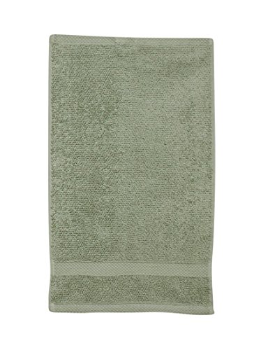 DONE Deluxe Gästetuch, Baumwolle, Iceberg grün, 30 x 50 x 1 cm von DONE