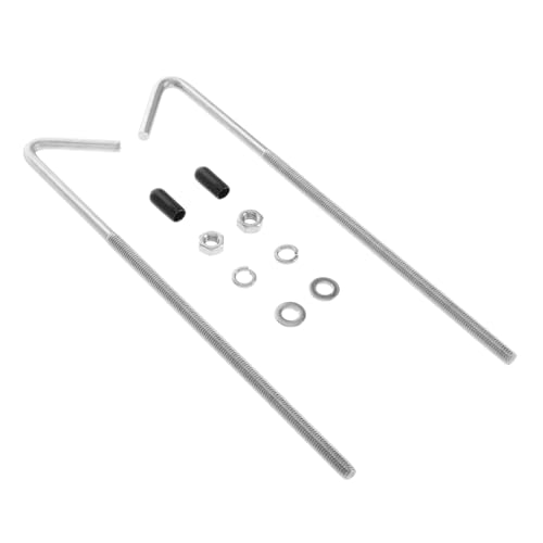 DONFAMDS 1 Satz Kfz Batterie Halterungsbolzen Batterie Klemmsatz mit Montagezubehör für Sicheren Halt Autobatterie Installieren DONFAMDS 1 Satz Kfz Batterie Halterungsbolzen Batterie Klemmsatz mit Montagezubehör für Sicheren Halt Autobatterie Installieren von DONFAMDS