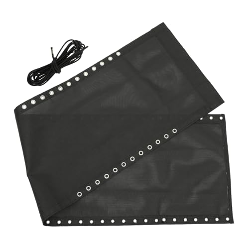 DONFAMDS 1 Satz Klappbarer Liegestuhl Ersatzcanvas für Outdoor Sessel Tragbares Zubehör für Balkon und Strandsessel Schwarzem und Schnur für Garten und Freizeit DONFAMDS 1 Satz Klappbarer Liegestuhl Ersatzcanvas für Outdoor Sessel Tragbares Zubehör für Balkon und Strandsessel Schwarzem und Schnur für Garten und Freizeit von DONFAMDS