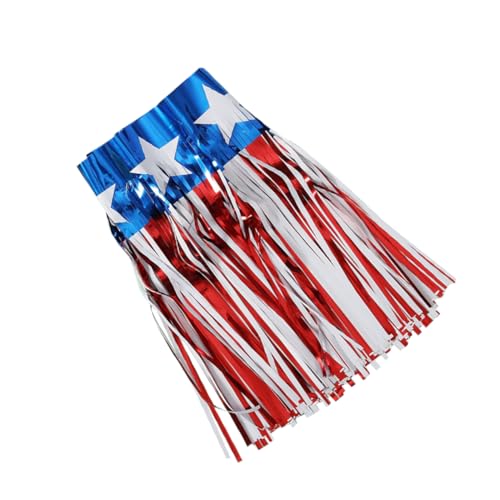DONFAMDS 1 Satz Rot Weiß Pet Tinsel Fransen Banner Patriotische Dekoration für Unabhängigkeitstag Schulveranstaltungen und Feiern Wiederverwendbar und Vielseitig Einsetzbar DONFAMDS 1 Satz Rot Weiß Pet Tinsel Fransen Banner Patriotische Dekoration für Unabhängigkeitstag Schulveranstaltungen und Feiern Wiederverwendbar und Vielseitig Einsetzbar von DONFAMDS