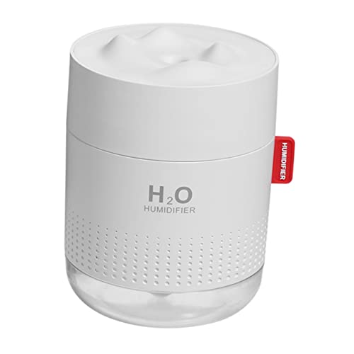 DONFAMDS 1 Stück Luftbefeuchter mit Nachtlicht Ultraleiser Diffusor für Angenehme Luftfeuchtigkeit für Schlafzimmer und Büro USB von DONFAMDS
