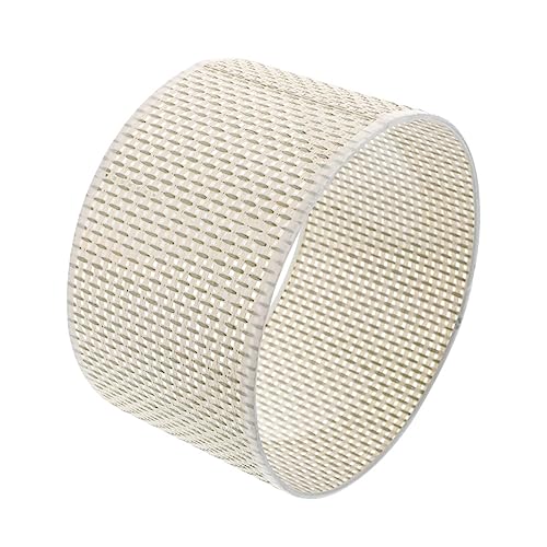 DONFAMDS 1 Stück Woven Modern Lampshade Beige Einzigartiger Tischlampenbezug für Wohnzimmer Schaffung Gemütlichen von DONFAMDS