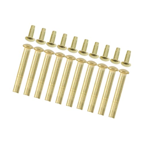 DONFAMDS 10 Sätze Teiliges Reparaturset für Faltbare Papierfächer mit Rostfreien Edelstahl nieten Runden Köpfen und Hülsenmuttern Langlebige Fächerachsen befestigung für Handventilatoren DONFAMDS 10 Sätze Teiliges Reparaturset für Faltbare Papierfächer mit Rostfreien Edelstahl nieten Runden Köpfen und Hülsenmuttern Langlebige Fächerachsen befestigung für Handventilatoren von DONFAMDS