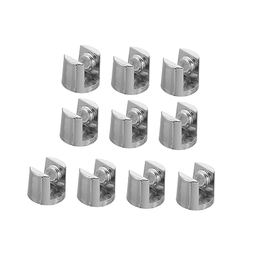 DONFAMDS 10 Stück Teiliges Spiegelhalterung Glasclip für Badezimmer und Wohnzimmer Eleganter Rostfreier Wandhalter für und Holzflächen DONFAMDS 10 Stück Teiliges Spiegelhalterung Glasclip für Badezimmer und Wohnzimmer Eleganter Rostfreier Wandhalter für und Holzflächen von DONFAMDS