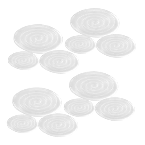 DONFAMDS 12 Stück Möbelgleiter Teiliges Transparente Silikon Fußpolster für Tisch und Stuhlbeine Rutschfeste und Schützende Unterlagen für Holzböden Geräuschreduzierung und Schutz vor DONFAMDS 12 Stück Möbelgleiter Teiliges Transparente Silikon Fußpolster für Tisch und Stuhlbeine Rutschfeste und Schützende Unterlagen für Holzböden Geräuschreduzierung und Schutz vor von DONFAMDS