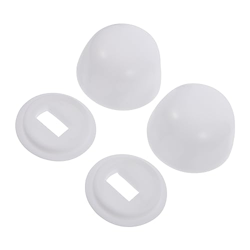 DONFAMDS 2 Paar Toilettensitz Bolzenabdeckung Praktische Abdeckungen für Toilettenbodenbolzen Installieren und für Badezimmerrenovierungen DONFAMDS 2 Paar Toilettensitz Bolzenabdeckung Praktische Abdeckungen für Toilettenbodenbolzen Installieren und für Badezimmerrenovierungen von DONFAMDS