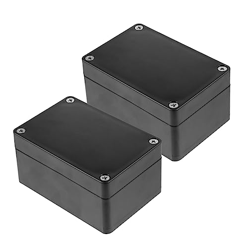 DONFAMDS 2 STÜCK Wasserdichte Elektronikgehäuse Kunststoff für DIY Projekte Abzweigdose für Schaltungen für Außenanwendungen Schrauben zur Einfachen Montage DONFAMDS 2 STÜCK Wasserdichte Elektronikgehäuse Kunststoff für DIY Projekte Abzweigdose für Schaltungen für Außenanwendungen Schrauben zur Einfachen Montage von DONFAMDS