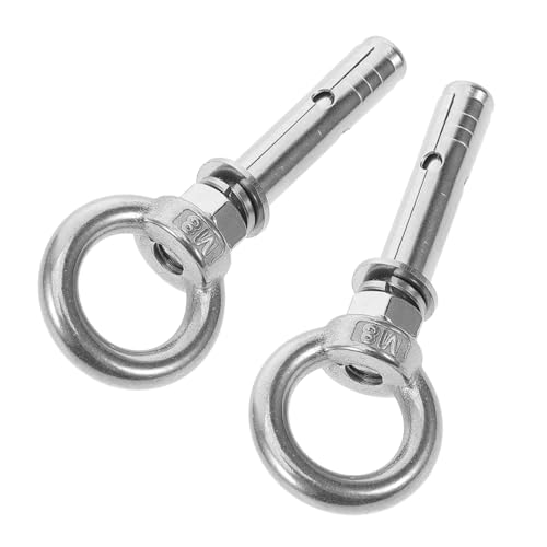 DONFAMDS 2 Stück Augenschraube Haken Multi Funktions Aufhängung für Hängematte Schaukel und DONFAMDS 2 Stück Augenschraube Haken Multi Funktions Aufhängung für Hängematte Schaukel und von DONFAMDS