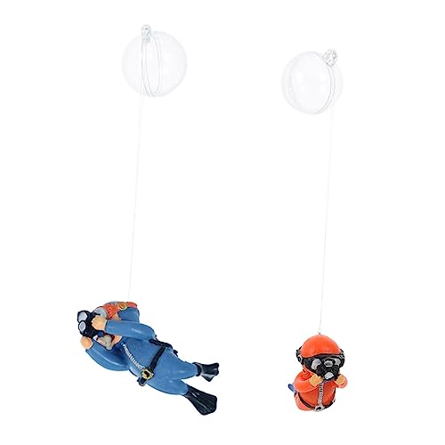 DONFAMDS 2 Stück Fischtank Dekoration Teiliges Schwimmende Taucher Statuen Süßwasser Aquarium Material Realistische Unterwasserlandschaft Harmlose Gestaltung für Aquarien für Fische und DONFAMDS 2 Stück Fischtank Dekoration Teiliges Schwimmende Taucher Statuen Süßwasser Aquarium Material Realistische Unterwasserlandschaft Harmlose Gestaltung für Aquarien für Fische und von DONFAMDS
