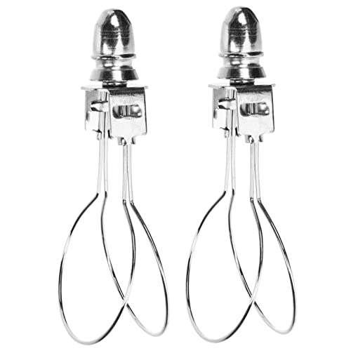 DONFAMDS 2 Stück Lampenschirm Adapter für Glühbirnen Clip für Tischlampe Stehlampe und Nachttischlampe Stabil und Langlebig Silberfarben für DIY Beleuchtung DONFAMDS 2 Stück Lampenschirm Adapter für Glühbirnen Clip für Tischlampe Stehlampe und Nachttischlampe Stabil und Langlebig Silberfarben für DIY Beleuchtung von DONFAMDS