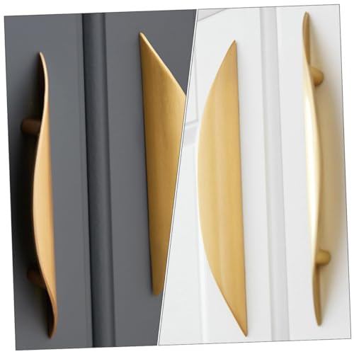 DONFAMDS 2 Stück Moderne Halbmond Möbelgriffe für Schränke und Kommoden aus Korrosionsbeständigem Metall Einfache Montage Robust Dekorativ für Küche Büro und Zuhause DONFAMDS 2 Stück Moderne Halbmond Möbelgriffe für Schränke und Kommoden aus Korrosionsbeständigem Metall Einfache Montage Robust Dekorativ für Küche Büro und Zuhause von DONFAMDS