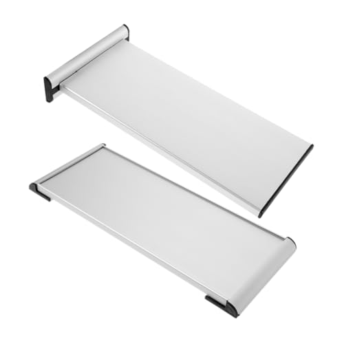 DONFAMDS 2 Stück Namensschildhalter für Wand oder Türmontage Doppelseitige und Einseitige Büroschilder Professionelles Design für Optimale Organisation von DONFAMDS