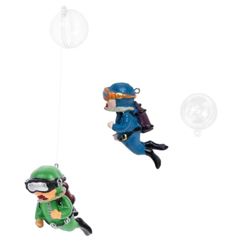 DONFAMDS 2 Stück Schwimmende Taucher Figuren für Aquarien Widerstandsfähige Harz Dekoration für Fischbehälter Niedliche Unterwasser für DIY Aquariengestaltung DONFAMDS 2 Stück Schwimmende Taucher Figuren für Aquarien Widerstandsfähige Harz Dekoration für Fischbehälter Niedliche Unterwasser für DIY Aquariengestaltung von DONFAMDS