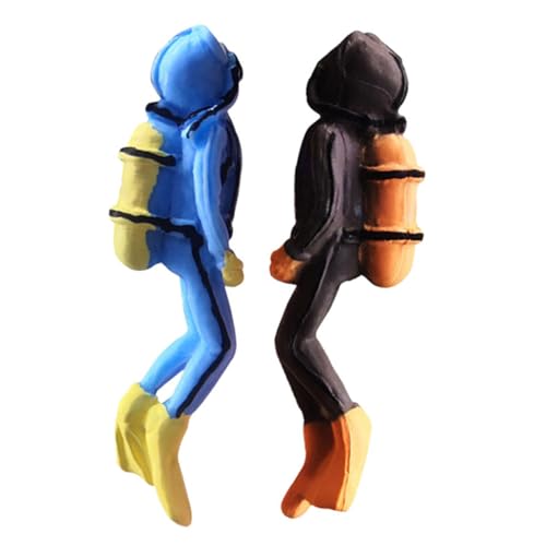 DONFAMDS 2stücke Taucher Figuren Miniatur Schwimmer Für Aquarium Und Dekoration Harz Taucher Modell Für Fischbecken Und Landschaftsgestaltung DONFAMDS 2stücke Taucher Figuren Miniatur Schwimmer Für Aquarium Und Dekoration Harz Taucher Modell Für Fischbecken Und Landschaftsgestaltung von DONFAMDS