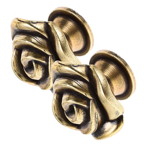 DONFAMDS 2 Stück Vintage Möbelknöpfe Form Schubladenknöpfe Schrankgriffe Retro Stil für Küchenschrank Kommode mit Robustem Zinklegierung Material Langlebig und Dekorativ DONFAMDS 2 Stück Vintage Möbelknöpfe Form Schubladenknöpfe Schrankgriffe Retro Stil für Küchenschrank Kommode mit Robustem Zinklegierung Material Langlebig und Dekorativ von DONFAMDS