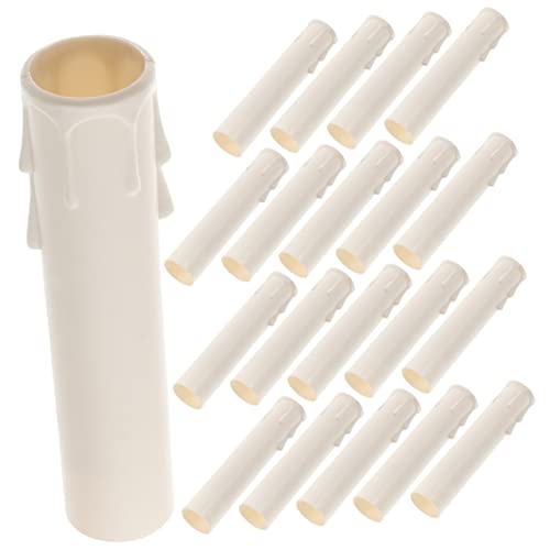 DONFAMDS 24 Stück Kerzenabdeckungen für Kronleuchter Teardrop Candle Sleeves Φxmm Passend für Stabkerzen und Lichtsockel Einfache Installation für Hochzeiten und Dekoration DONFAMDS 24 Stück Kerzenabdeckungen für Kronleuchter Teardrop Candle Sleeves Φxmm Passend für Stabkerzen und Lichtsockel Einfache Installation für Hochzeiten und Dekoration von DONFAMDS