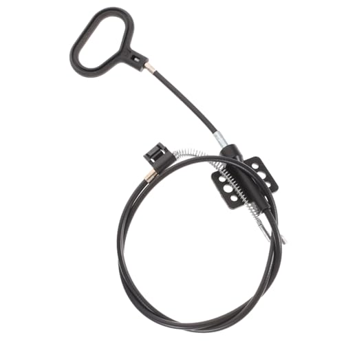 DONFAMDS 2Stücke D Ring Liegezugkabel Ersatz für Relaxliege Einsetzbare Pull Schwarzes zu Installieren Gesundheitsschonendes Design von DONFAMDS