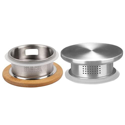 DONFAMDS 2Stücke Krugdeckel Langlebige Abdeckung für Wasserkrug Auslaufsicherer Teekrugdeckel Design für Teesuppe und Getränke von DONFAMDS