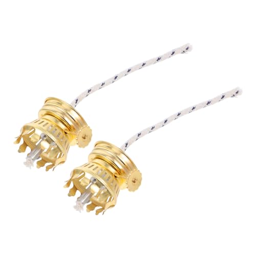DONFAMDS 2Stücke Öllampenbrenner mit Dochten Ersatz für Lampen zu Installieren Vielseitig für Kreative DIY Projekte DONFAMDS 2Stücke Öllampenbrenner mit Dochten Ersatz für Lampen zu Installieren Vielseitig für Kreative DIY Projekte von DONFAMDS