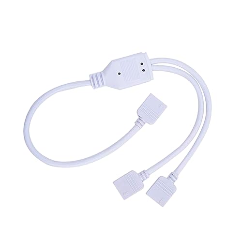 DONFAMDS 2Stücke Pin LED Splitterkabel für Rgb Lichtstreifen zu Anschlüsse für Smd LED Strip Langlebig und Weiß DONFAMDS 2Stücke Pin LED Splitterkabel für Rgb Lichtstreifen zu Anschlüsse für Smd LED Strip Langlebig und Weiß von DONFAMDS