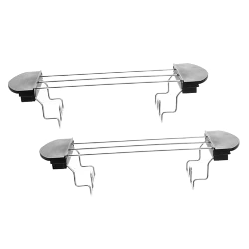 DONFAMDS 2Stücke Toast Rack Teiliges Sandwichhalter Warming Rack für Toaster Scald Design Leicht zu Reinigen und Langlebig für Köstliche Toast Zubereitungen DONFAMDS 2Stücke Toast Rack Teiliges Sandwichhalter Warming Rack für Toaster Scald Design Leicht zu Reinigen und Langlebig für Köstliche Toast Zubereitungen von DONFAMDS