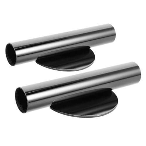 DONFAMDS 2stücke Metall Wandhalter Blumenvase Rohr Design Für Innenraum Dekoration Wandmontage Blumenschale Für Trockenblumen von DONFAMDS
