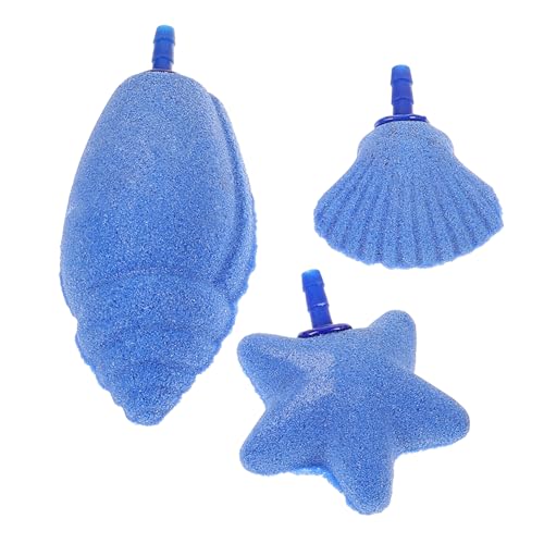 DONFAMDS 3 Stück Aquarium Luftstein Bubbler für Fischbecken Aquarien Hochwertige Ausströmersteine zur Sauerstoffanreicherung Robuste Verarbeitung für Salziges Wasser von DONFAMDS