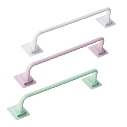 DONFAMDS 3 Stück Teiliges Wandmontiertes Handtuchregal aus Robustem Kunststoff Selbstklebend und Bohrfrei Vielseitig Nutzbar für Badezimmer und Küche Platzsparend mit Zufällige Farbe DONFAMDS 3 Stück Teiliges Wandmontiertes Handtuchregal aus Robustem Kunststoff Selbstklebend und Bohrfrei Vielseitig Nutzbar für Badezimmer und Küche Platzsparend mit Zufällige Farbe von DONFAMDS
