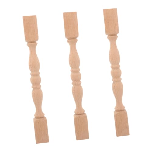 DONFAMDS 3 Stück Unlackierte Holz Finials für DIY Projekte Dekorative Holzstützen für Möbel Treppen und Gardinenstangen Robuste und Vielseitige Anwendungsmöglichkeiten Khaki DONFAMDS 3 Stück Unlackierte Holz Finials für DIY Projekte Dekorative Holzstützen für Möbel Treppen und Gardinenstangen Robuste und Vielseitige Anwendungsmöglichkeiten Khaki von DONFAMDS