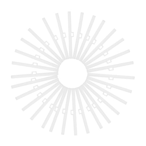DONFAMDS 30 Stück Teiliges Lamellenhalter Ersatzteile für Jalousien Langlebige Einfache Montage Kompatibel mit Meisten Rollos Minimalistisches Design Sicher und Farbneutral von DONFAMDS