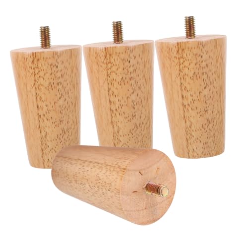 DONFAMDS 4 Stück Massive Möbelfüße aus Holz mit Schrauben Stabile Ersatzsofa und Couchbeine Einfache Montage Robust und Langlebig für Schrank Bett und Tv Kommode Teiliges DONFAMDS 4 Stück Massive Möbelfüße aus Holz mit Schrauben Stabile Ersatzsofa und Couchbeine Einfache Montage Robust und Langlebig für Schrank Bett und Tv Kommode Teiliges von DONFAMDS