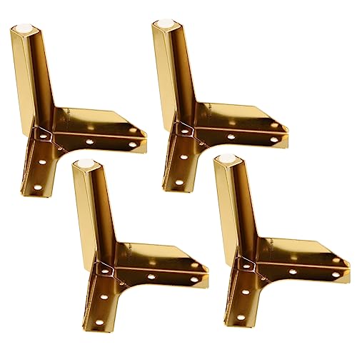 DONFAMDS 4 Stück Möbelbeine Langlebige Eisenfüße für Sofas Schränke und Tische Höhenverstellbare Möbelbeine Titanfarbe Einfach zu Montieren Stabil und DONFAMDS 4 Stück Möbelbeine Langlebige Eisenfüße für Sofas Schränke und Tische Höhenverstellbare Möbelbeine Titanfarbe Einfach zu Montieren Stabil und von DONFAMDS