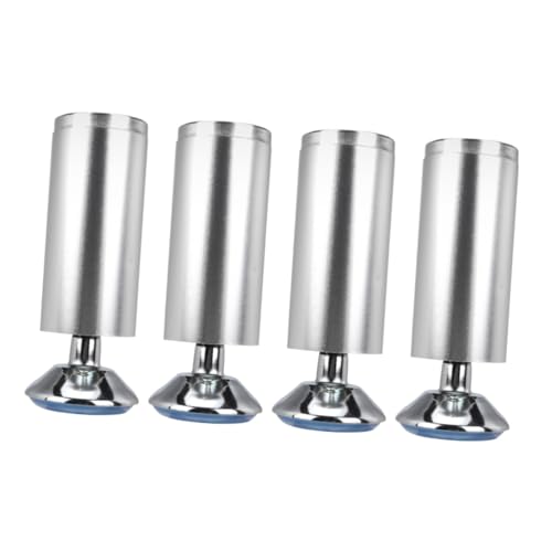 DONFAMDS 4 Stück Verstellbare Möbelbeine Aluminiumlegierung Teiliges für Schränke Tische und Sofas Runde Form für Möbelrenovierungen und Stilvolle Anpassungen DONFAMDS 4 Stück Verstellbare Möbelbeine Aluminiumlegierung Teiliges für Schränke Tische und Sofas Runde Form für Möbelrenovierungen und Stilvolle Anpassungen von DONFAMDS